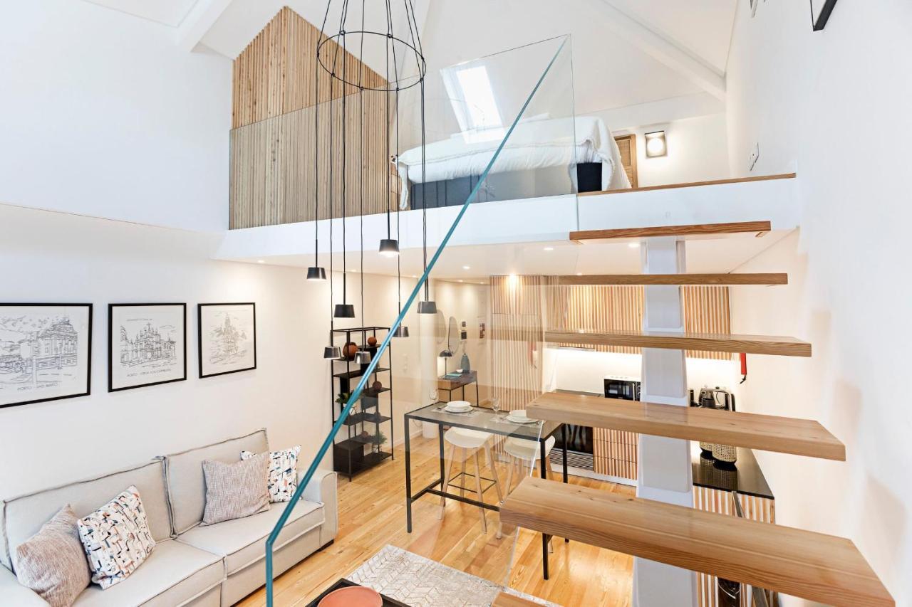 Studio Duplex W Ac Near River Front By Lovelystay Porto Dış mekan fotoğraf